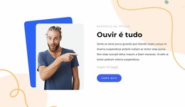 Ouvir É Tudo - Modelo Joomla Simples