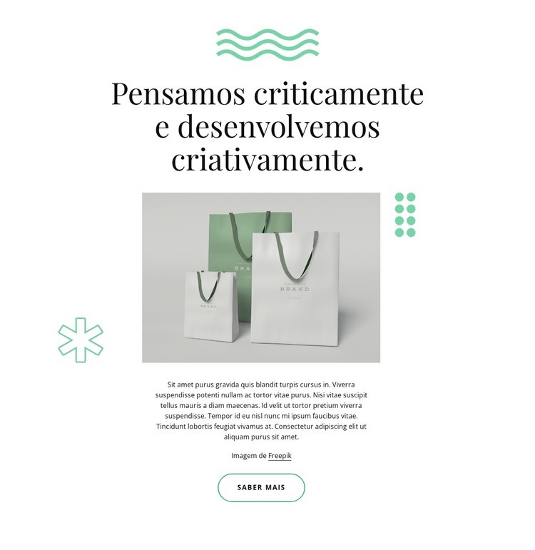 Desenvolvemos de forma criativa Landing Page