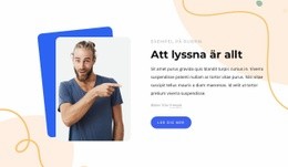 Att Lyssna Är Allt - Gratis Mall