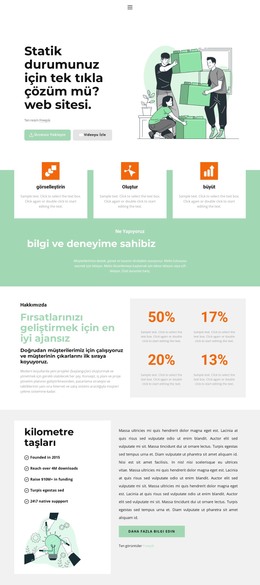 İş Zamanı - HTML Web Şablonu
