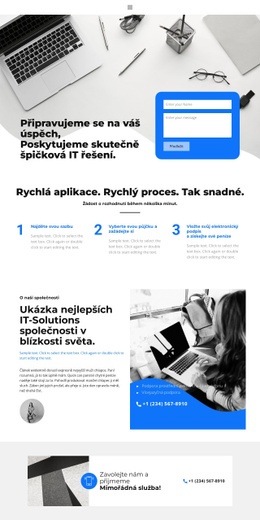 Jak Začít - Bezplatná Šablona