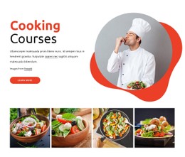 Cooking Courses Responsive Site