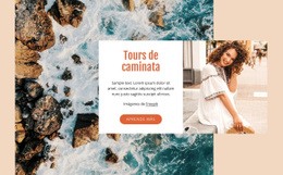 Maqueta De Sitio Web Para Tours De Caminata