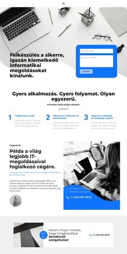 Hogy Kezdjed – Ingyenes Sablon