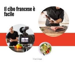 Il Cibo Francese È Facile