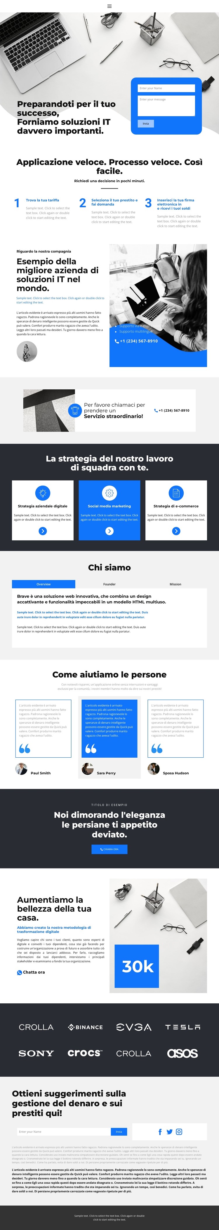 Come iniziare Modello CSS