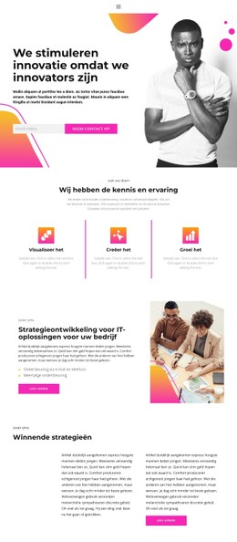 CSS-Rastersjabloonkolom Voor De Resultaten Van Lang Werken