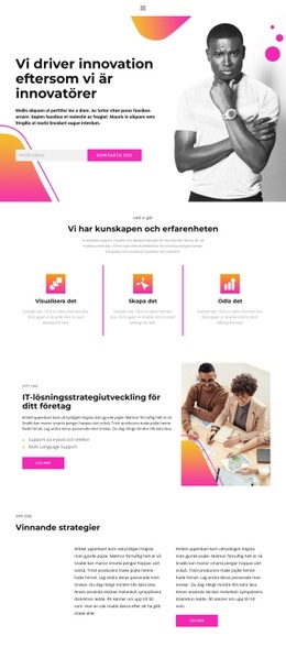 Resultatet Av Långt Arbete - Mall För Att Lägga Till Element På Sidan