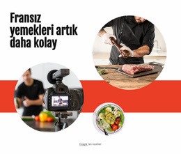 Fransız Yemekleri Artık Daha Kolay