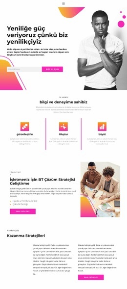 Uzun Çalışmanın Sonuçları - Modern Site Tasarımı