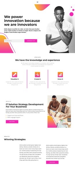 The Results Of Long Work - Responsive Web Page Design