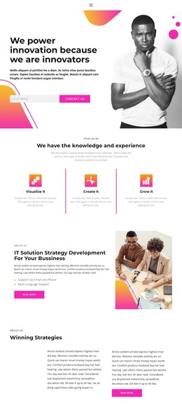 The Results Of Long Work - Responsive WordPress Theme