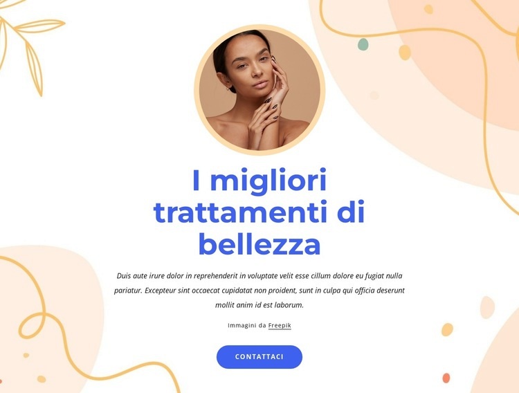 I migliori trattamenti di bellezza Progettazione di siti web