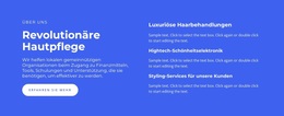Revolutionäre Hautpflege – WordPress-Theme