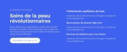 Soin Révolutionnaire Conception De Sites Web