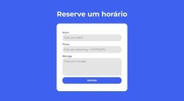 Reserve Um Horário