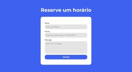 Reserve Um Horário