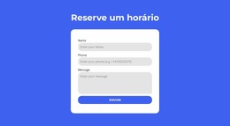 Reserve Um Horário