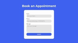 Book An Appointment - Ultimate Web Page Design