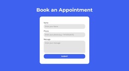 Book An Appointment Option Plan