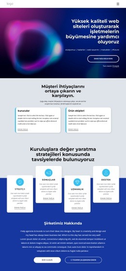 Güzel Web Siteleri Oluşturuyoruz