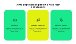 Tři Služby Naší Společnosti – Vstupní Stránka