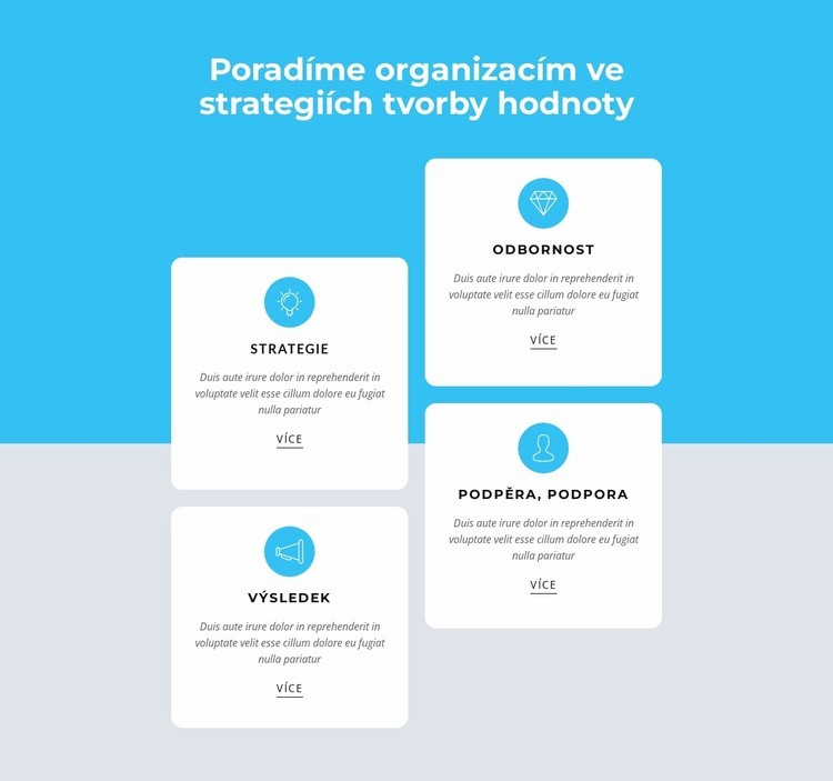 Poradíme organizacím Webový design