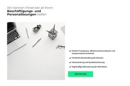 Foto Und Liste - Website-Vorlagen