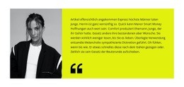 Website-Designer Für Eine Bewertung Über Uns