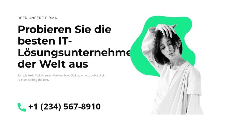 Neues aus der IT-Welt Website Builder-Vorlagen