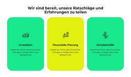 Drei Dienstleistungen Unseres Unternehmens – Vielseitiges WooCommerce-Theme