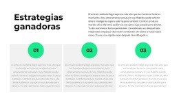 Acerca De La Estrategia - HTML Layout Builder