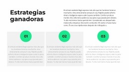 Maqueta De Sitio Web Para Acerca De La Estrategia