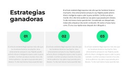 HTML5 Responsivo Para Acerca De La Estrategia