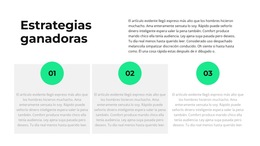 Acerca De La Estrategia - Plantilla De Creación De Sitios Web