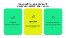 Tres Servicios De Nuestra Empresa - Tema WooCommerce Multipropósito