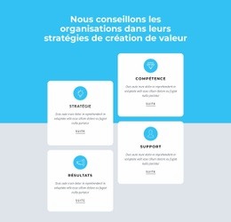 Modèle De Conception Gratuit Pour Nous Conseillons Les Organisations