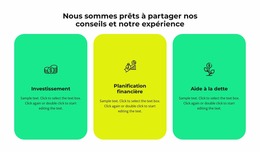 Trois Services De Notre Entreprise - Modèle Joomla Créatif Et Polyvalent