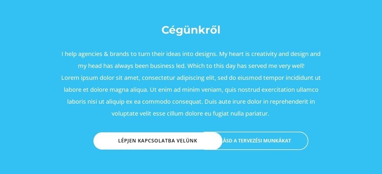 Vezetői tanácsadó cég HTML Sablon