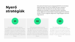 A Stratégiáról - Ingyenes HTML-Sablon