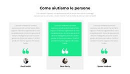 Come Aiutiamo Le Persone - Progettazione Web Multiuso