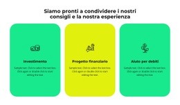 Splendido Modello HTML5 Per Tre Servizi Della Nostra Azienda