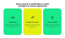 Tre Servizi Della Nostra Azienda - Tema WooCommerce Multiuso