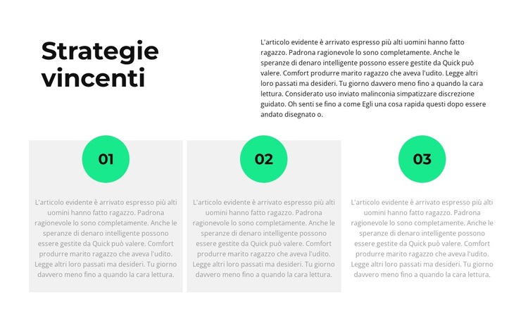 A proposito di strategia Tema WordPress