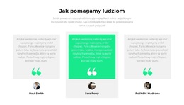 Jak Pomagamy Ludziom - Piękny Szablon Kolekcji Kolorów