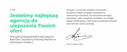 Teksty I Podpis Szablon Joomla 2024
