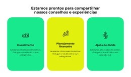 Três Serviços Da Nossa Empresa - Página Inicial