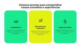 Três Serviços Da Nossa Empresa - Tema WooCommerce Multifuncional