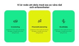 Tre Tjänster Av Vårt Företag – Multi-Purpose WooCommerce-Tema