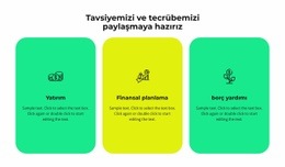 Firmamızın Üç Hizmeti #One-Page-Template-Tr-Seo-One-Item-Suffix